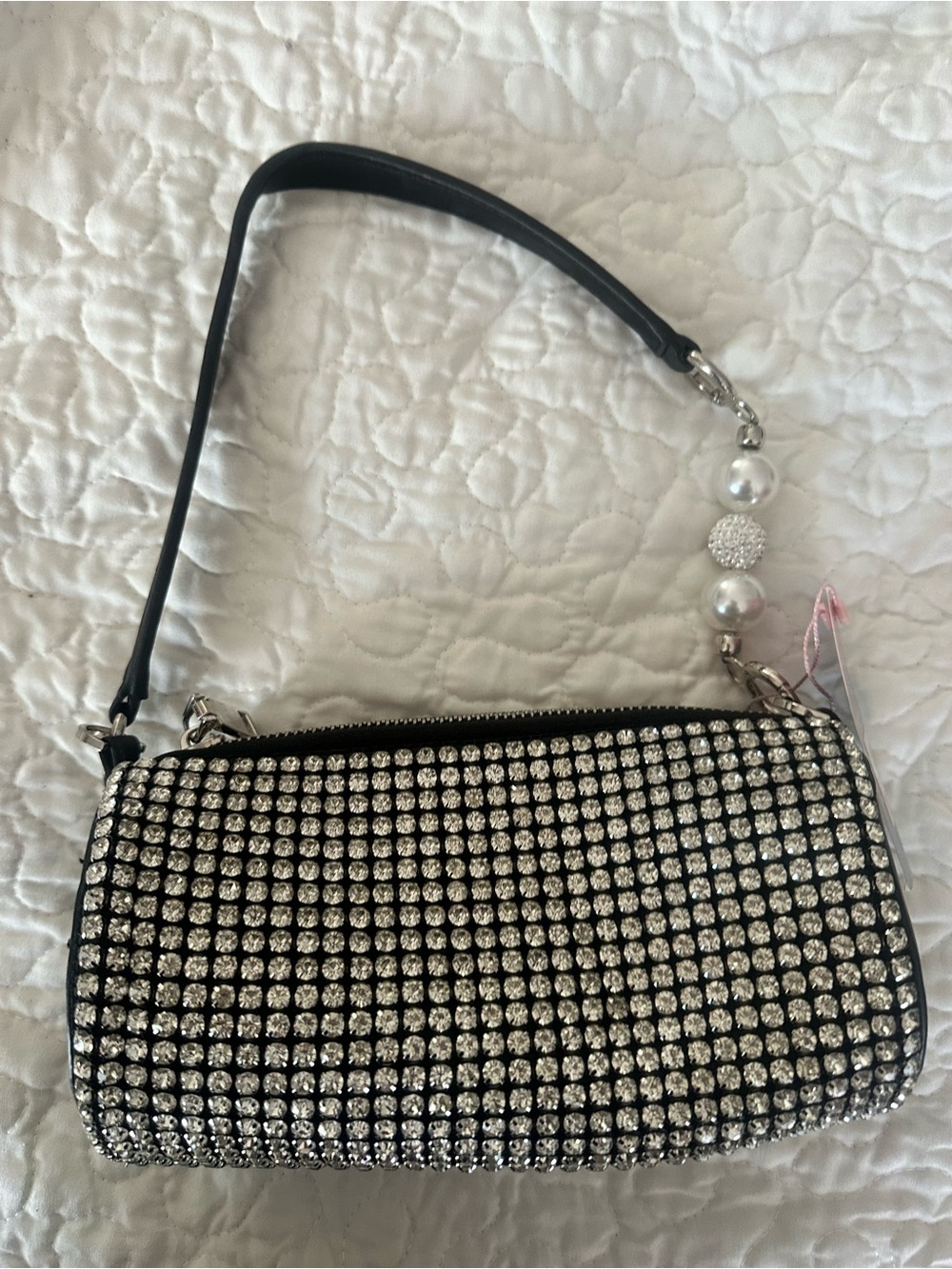 Black Rhinestone Accent bag
